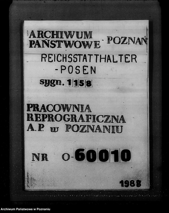 Obraz 10 z jednostki "Schaffung Deutscher Häuser im Reichsgau Wartheland"