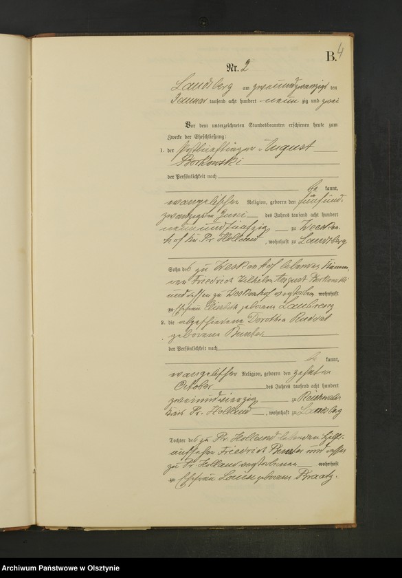 image.from.unit.number "Heiraths-Neben-Register Nr 1 - 16"
