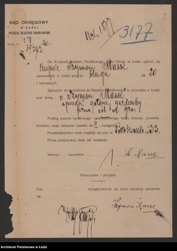 Obraz 4 z jednostki "Szymon Maase- sprzedaż gotowej garderoby"