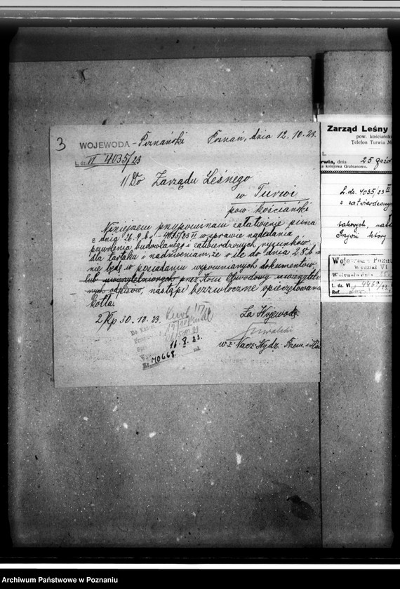 Obraz 7 z jednostki "Tartak Zarządu Leśnego w Turwi, pow. kościański, nr woj. kotła 166"