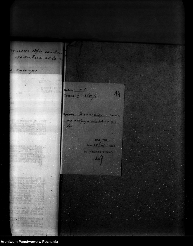 Obraz 18 z jednostki "Gmina Goszczanów powiat turecki /nadzór nad gospodarką leśną/"