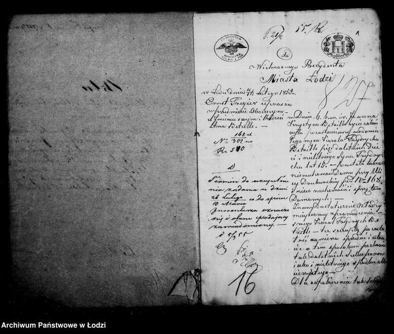 Obraz 5 z jednostki "Akta tyczące się ustanowienia opieki ustanowienia opieki i dopełnienia inwentarza pozostałości po Johannie Krystianie Betzille na rzecz rodzeństwa i nieletniego Frydrycha Reinholda Betzille "