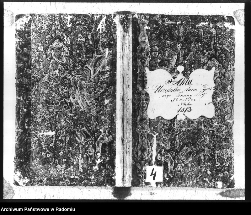image.from.unit "Akta urzędnika stanu cywilnego gminy Szydłowiec z roku 1813"