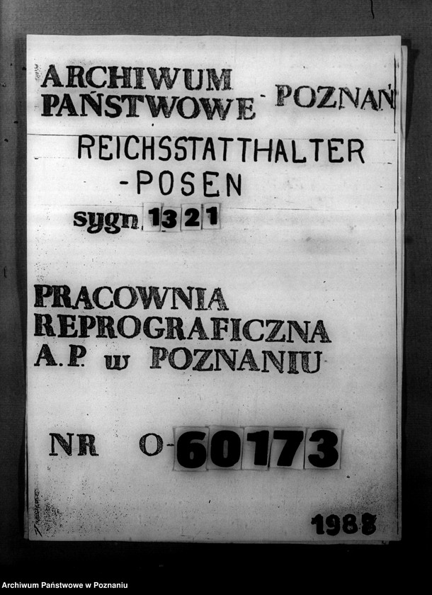 Obraz 1 z jednostki "Ortsverzeichnis des Kreises Kosten"