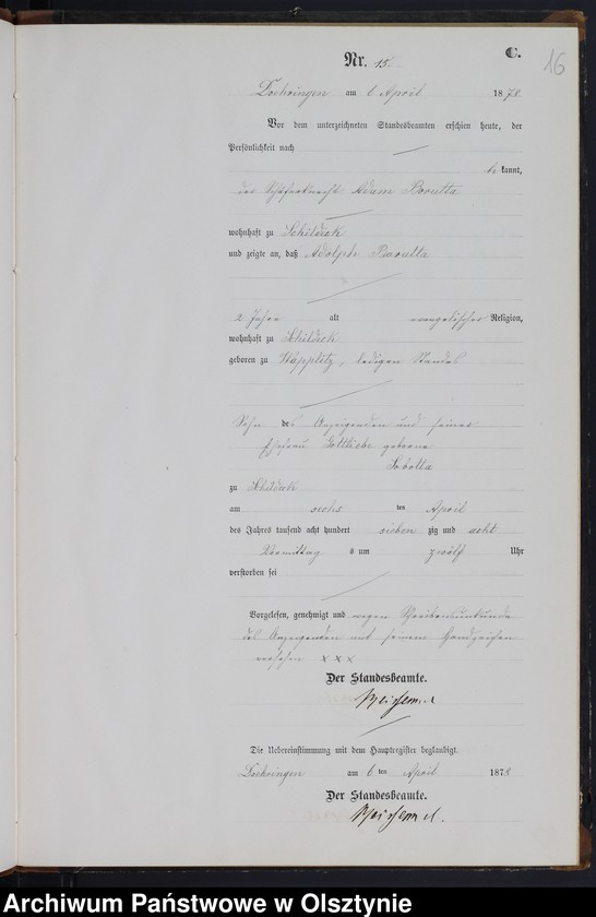 image.from.unit.number "Sterbe-Neben-Register Tom I,Nr 1 - 61"