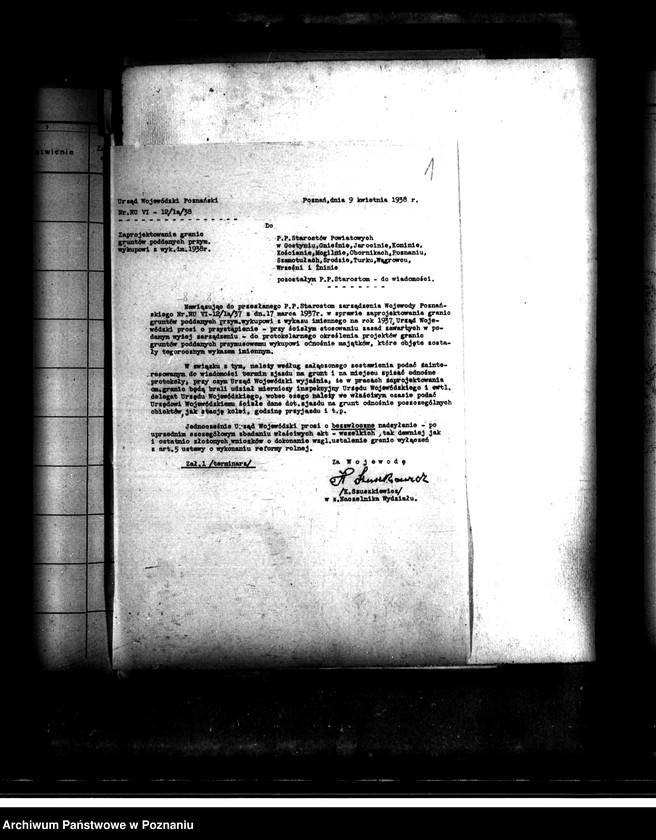 Obraz 5 z jednostki "Majątek Jankowo powiatu mogileńskiego przymusowy wykup"