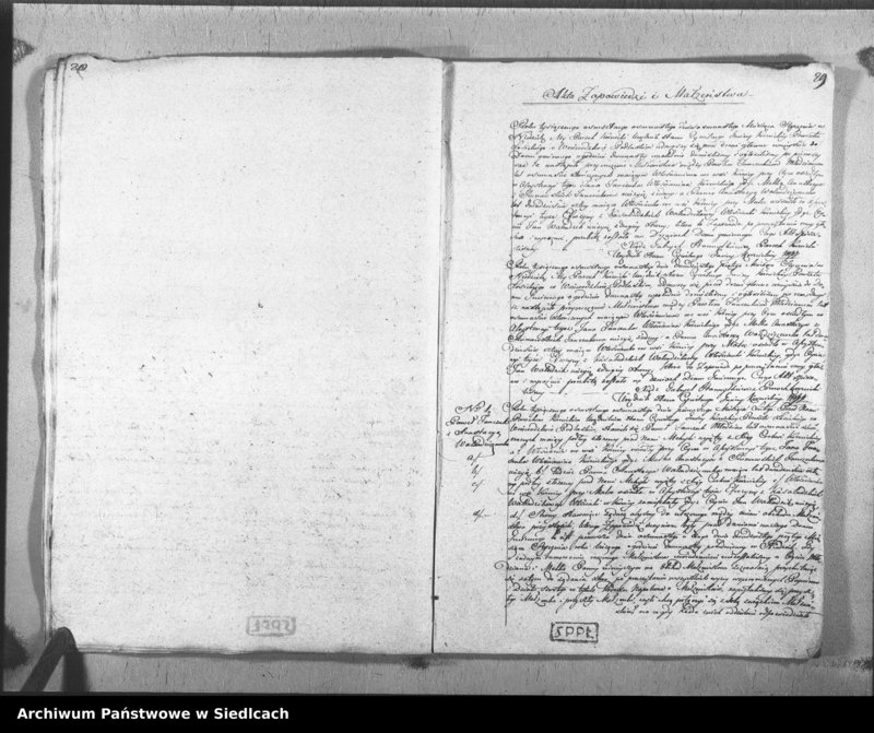 Obraz 17 z jednostki "Akta urodzin, małżeństw, zgonów"