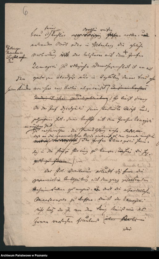 Obraz 9 z jednostki "A. betr. die Gräfliche Familie Działyński, besonders die Grafen Titus und Johann"