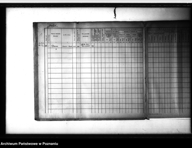 Obraz 6 z jednostki "/Zestawienie /wykaz/ rozdysponowania ziemi na cele parcelacyjne powiatu gostyńskiego"