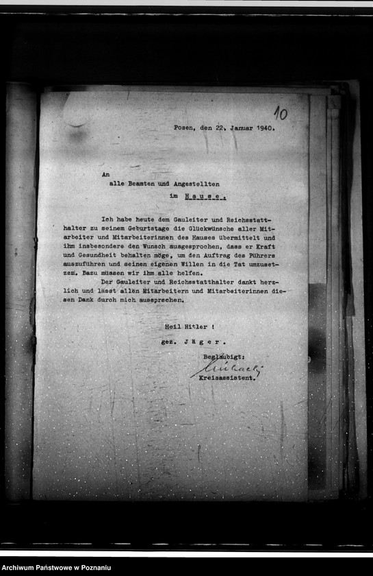 Obraz 14 z jednostki "Verordnungen, Bekanntmachungen etc."