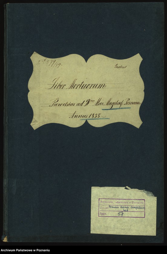 Obraz 2 z jednostki "Księga zgonów"