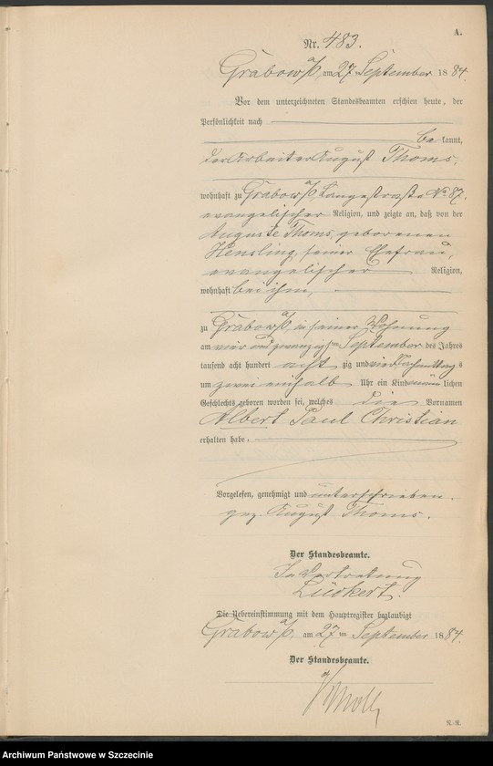 image.from.unit.number "Geburts-Register (Neben-Register) Band II"