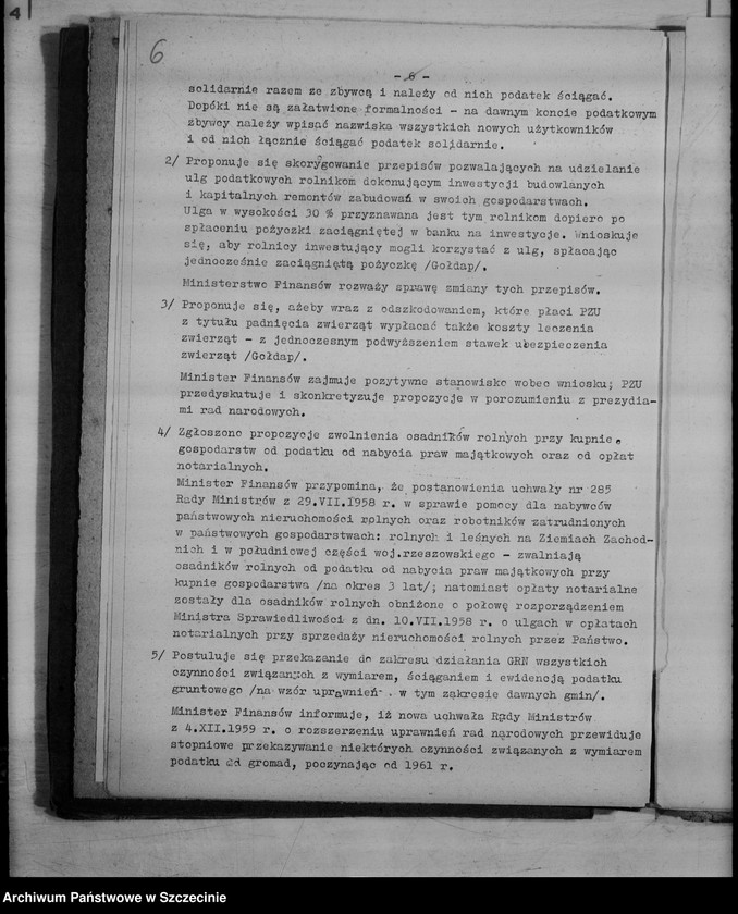 Obraz 10 z jednostki "Narady przewodniczących i sekretarzy prezydiów powiatowych rad narodowych - protokoły"