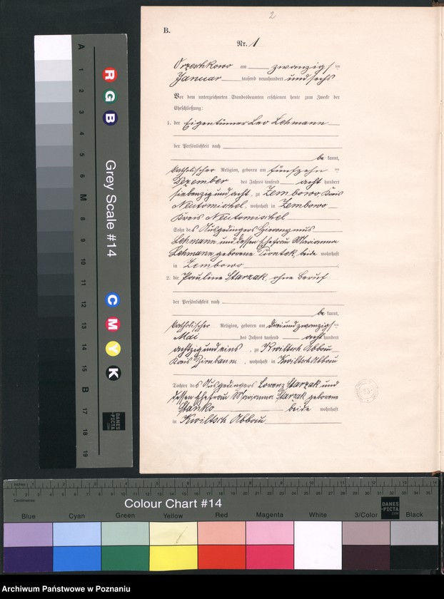 Obraz 4 z jednostki "Heirath-Neben-Register"