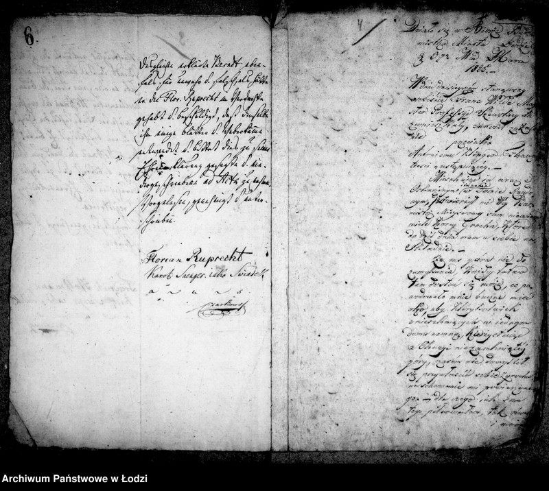 Obraz 9 z jednostki "Akta tyczące się rozmaitych zażaleń ze strony fabrykantów i zaszłej w tej mierze korespondencji"