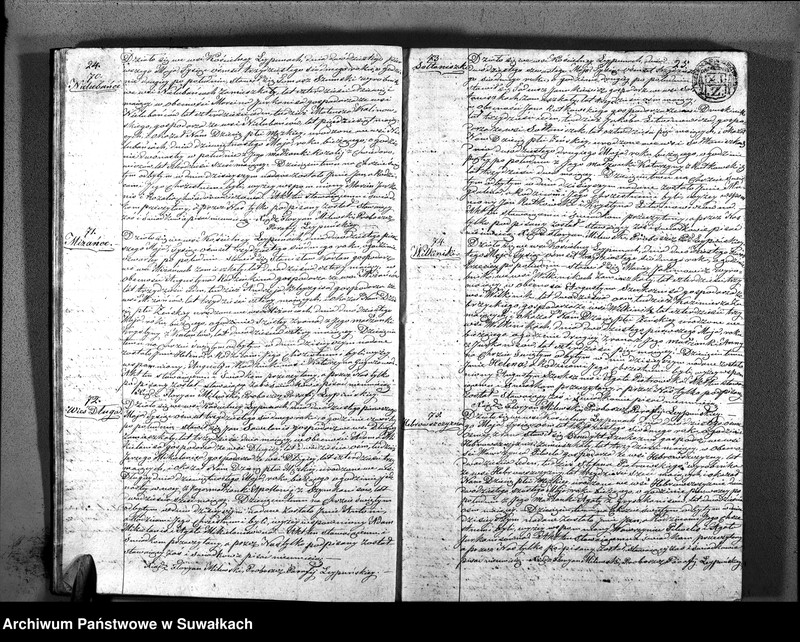 image.from.unit.number "Księga Duplikatu zawierająca w sobie Akta Urodzonych, Zaślubionych i Umarłych z Roku 1837 Parafij Leypuńskiey"