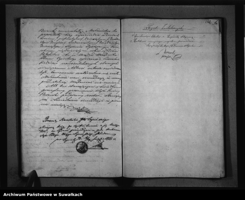 image.from.unit.number "Duplikat Akt Urzędnika Stanu Cywilnego Sekty Filiponów Gminy Berzniki Urodzonych, Umarłych i Zaślubionych za Rok 1850"