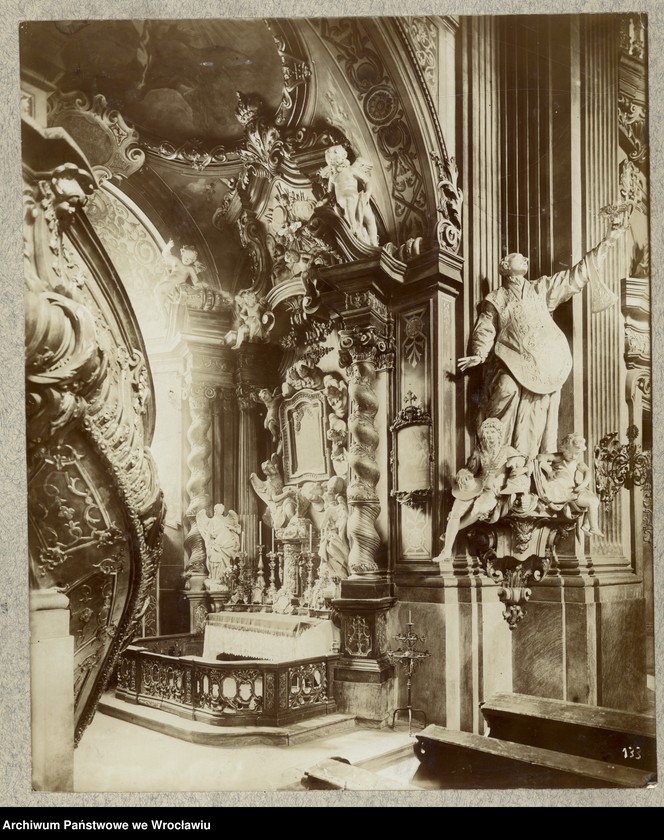 Obraz 8 z kolekcji "Kościół św. Macieja (Matthiaskirche) we Wrocławiu w latach 1890-1930 w zbiorze ikonograficznym Archiwum Państwowego we Wrocławiu"