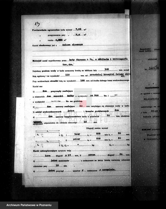 Obraz 18 z jednostki "Gorzelnia rolnicza w Boguszynie pow. jarociński własność Jouanne nr fabr. 173, nr woj. 3726"