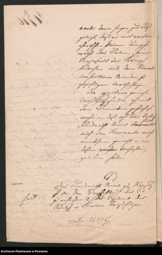 Obraz 7 z jednostki "A. betr. den polnischen Flüchtling Adolf von Biernacki"