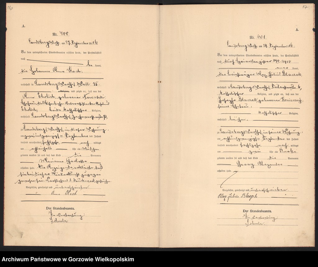 image.from.unit.number "Księga urodzeń, tom II, 385-525"