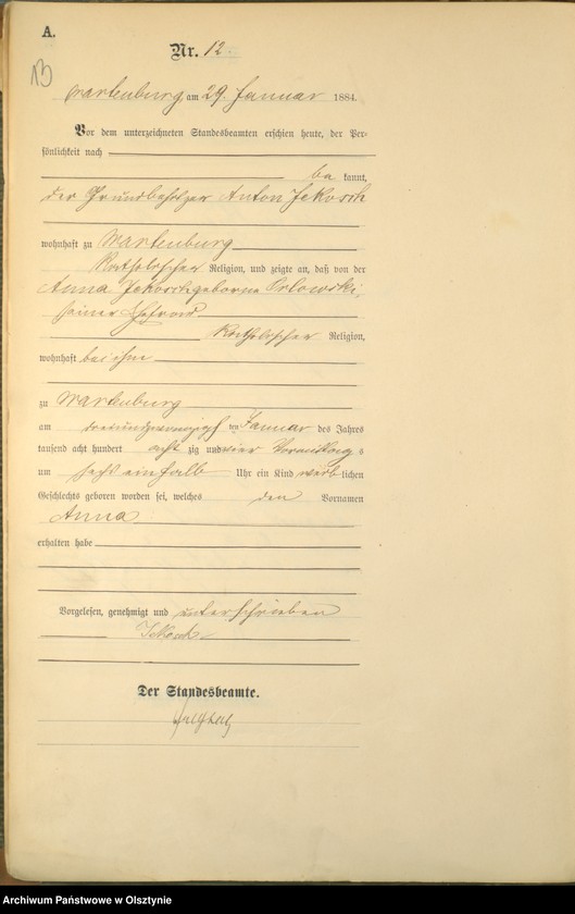 image.from.unit.number "Geburts-Haupt-Register Nr 1 - 239"