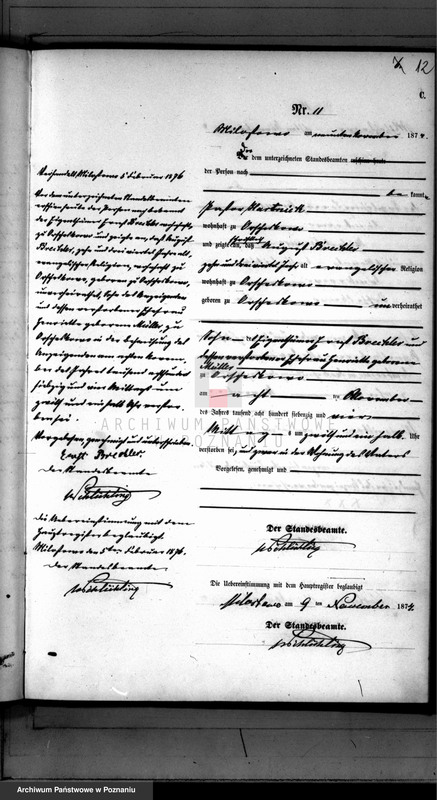 Obraz 12 z jednostki "Księga zgonów"