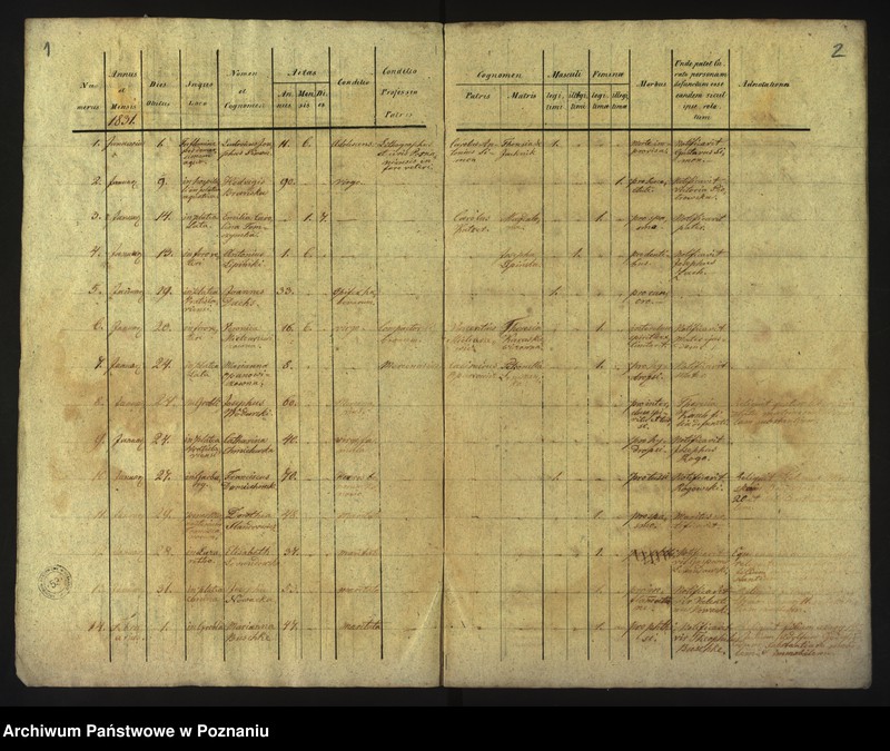 Obraz 4 z jednostki "Księga zgonów"