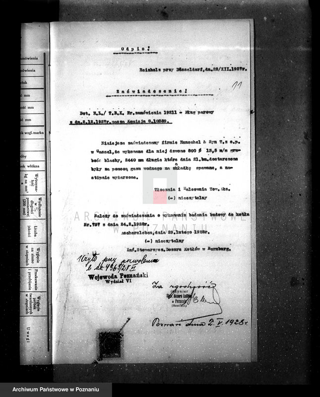 Obraz 18 z jednostki "Cukrownia w Witaszycach nr woj. kotła 6107"