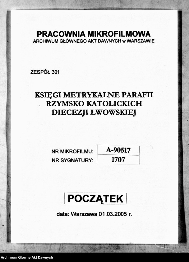image.from.unit.number "Parafia: Łoszniów. Dekanat: Trembowla. Księga metrykalna ślubów dla wsi Łoszniów."