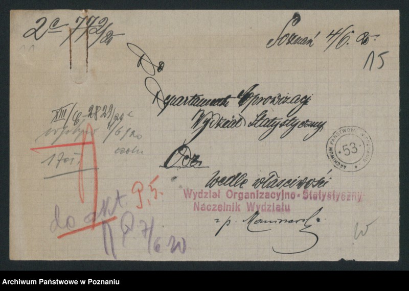 Obraz 13 z jednostki "[Tygodniowe zestawienia chorób zakaźnych z terenu województwa poznańskiego]"