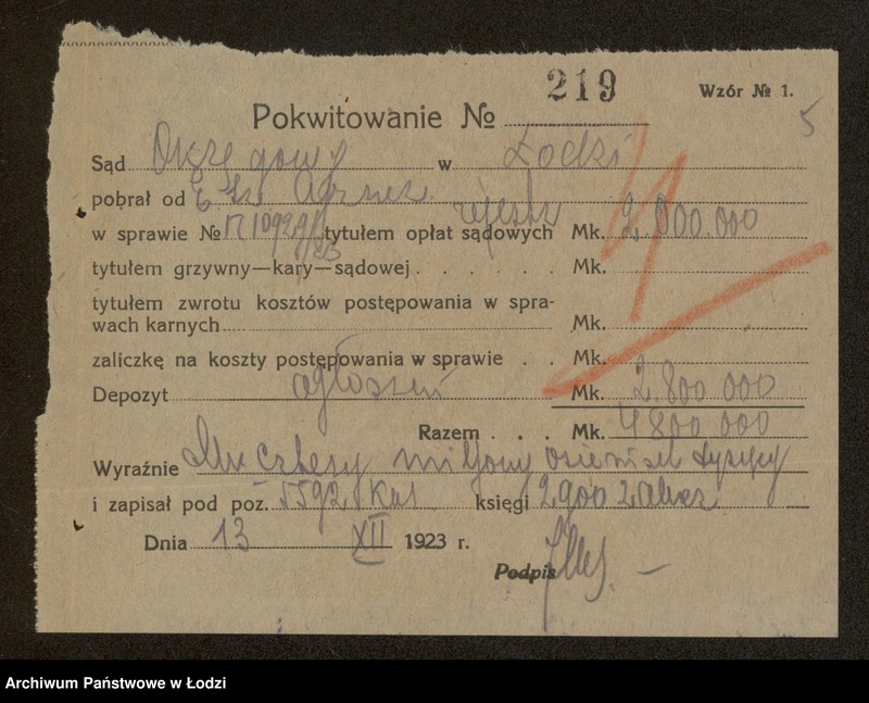 Obraz 7 z jednostki "Eljasz Szulim Ajzner- drobna sprzedaż cukierków"