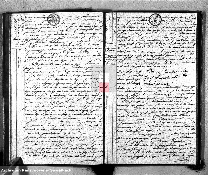 image.from.unit.number "Księga Aktów Zaślubionych Urzędnika Stanu Cywilnego Gminy Liszkowskiey od 1- go stycznia 1822 roku"