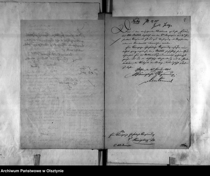 image.from.unit.number "Anstellung des Feldwebel Bublitz [Otto]"