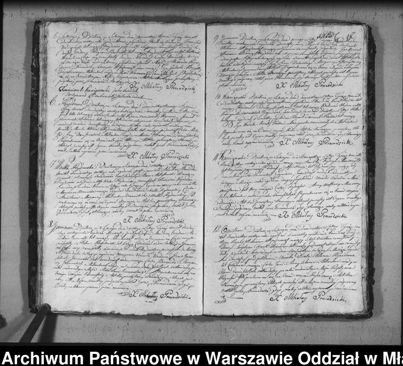 Obraz 20 z jednostki "Akta urodzin, małżeństw i zgonów"