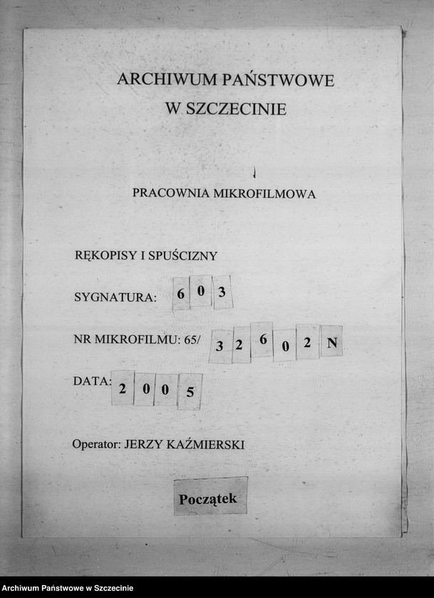 Obraz 1 z jednostki "Privilegia et Statuta der Stadt Stolpe (1310-1720)"