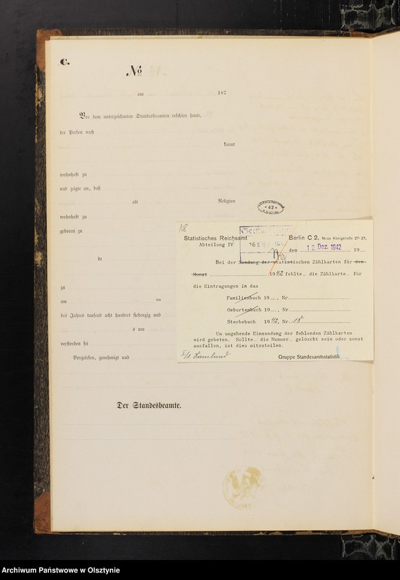 image.from.unit.number "Haupt-Sterbe-Register Nr 1 - 15"