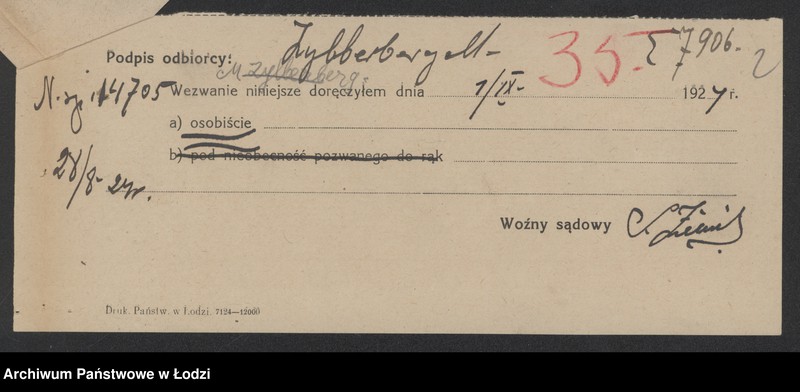 Obraz 4 z jednostki "Mincia Zylberger – sprzedaż kapeluszy damskich"