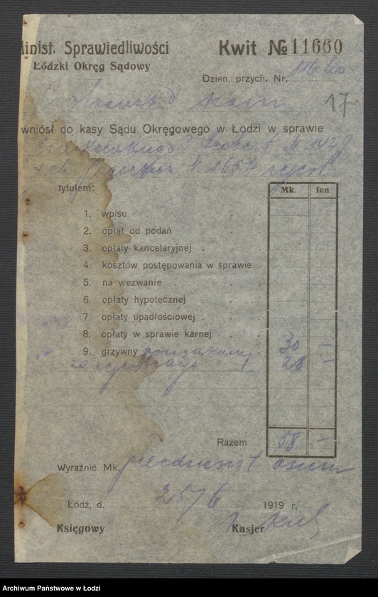 Obraz 19 z jednostki "Izrael Chaim Praszkier- sprzedaż farb"