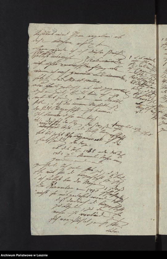 Obraz 15 z jednostki "[Akta manualia des Kriminalrats Künzel als Generalmandatarii der Stadtkommunität und Bürgerschaft zu Lissa in Klagen contra die Fürstl. von Sułkowski