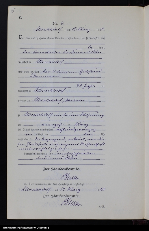 image.from.unit.number "Sterbe-Neben-Register Nr 1 - 15 [ Księga zgonów - wtóropis ]"