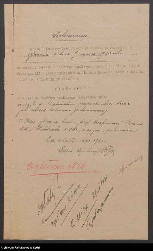 Obraz 8 z jednostki "Józef Serafinowicz - piwiarnia"