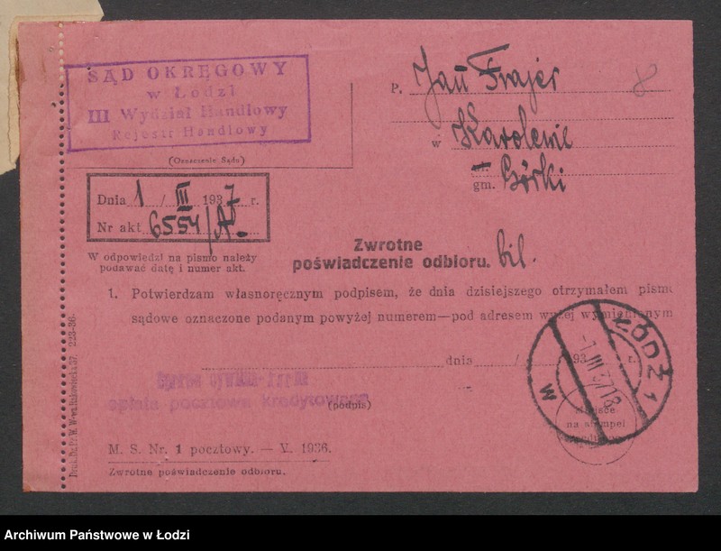 Obraz 10 z jednostki "Jan Frajer- wiatrak"