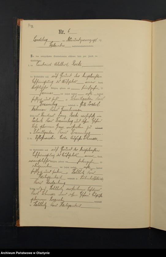 image.from.unit.number "Heiraths-Neben-Register Nr 1 - 11"