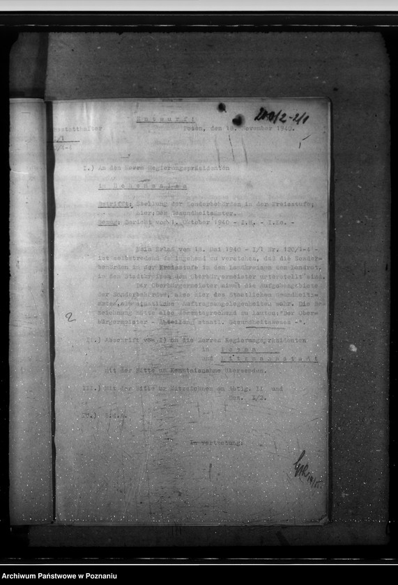 Obraz 9 z jednostki "Verordnung über die Einführung des Gesetzes über die Vereinheitlichung des Gesundheitswesens in den eingegliederten Ostgebieten."