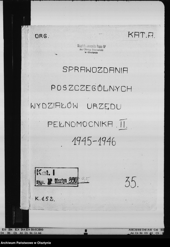 image.from.unit.number "Sprawozdania poszczególnych Wydziałów Urzędu Pełnomocnika. II"