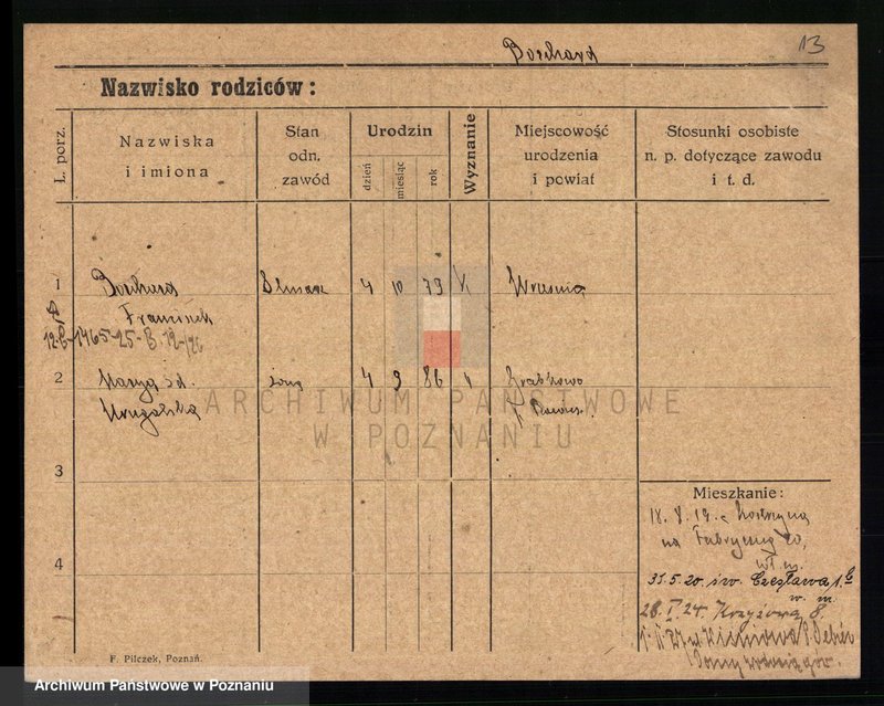 Obraz 15 z jednostki "Borchard - Bornakowski"