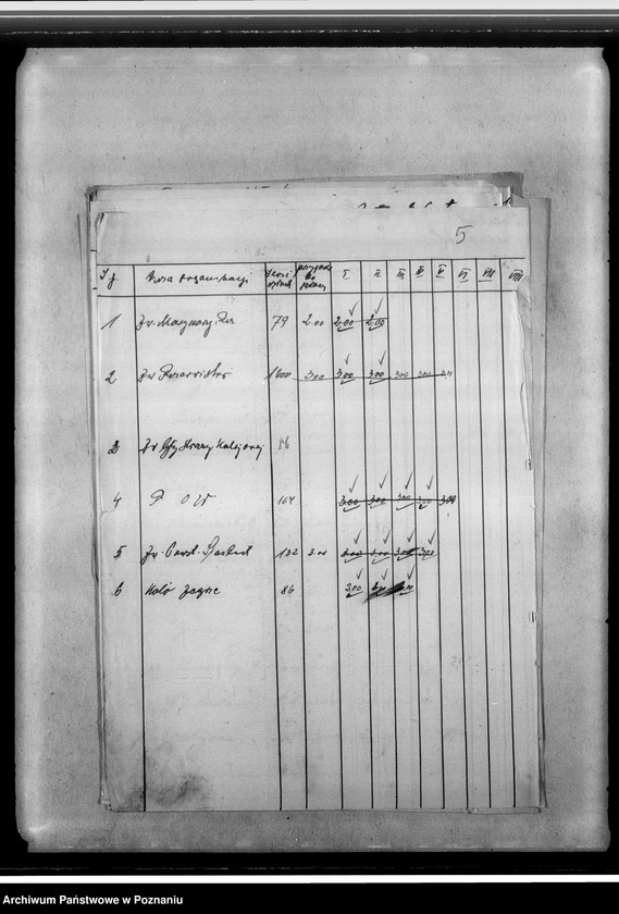 Obraz 10 z jednostki "Sprawy budżetowo-finansowe - zestawienia budżetowe, rachunki, blok kasowy, korespondencja"
