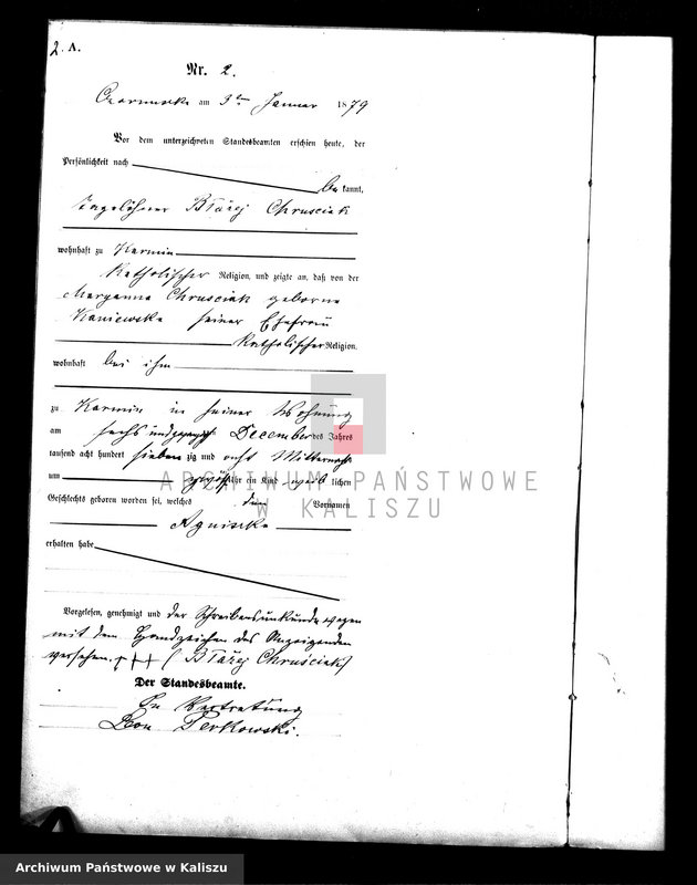 Obraz 5 z jednostki "[Księga urodzeń]"