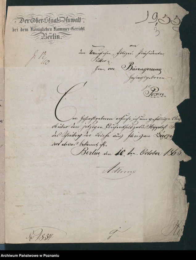 Obraz 7 z jednostki "A. betr. den Gutsbesitzer Hippolit von Turno"